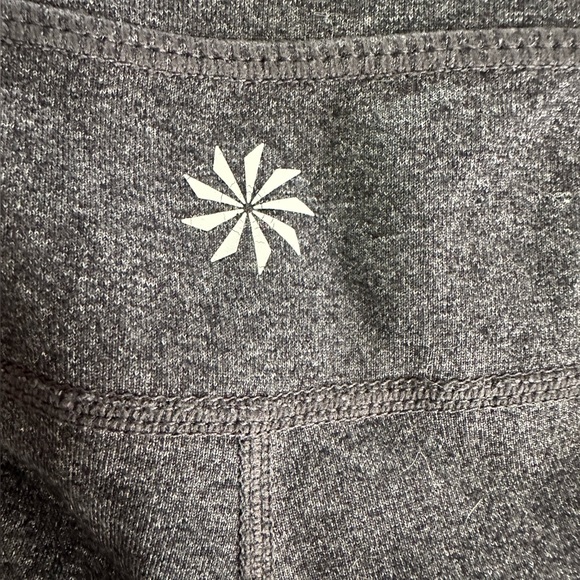 Athleta Gray Flare Leggings-Size Medium - Picture 3 of 6